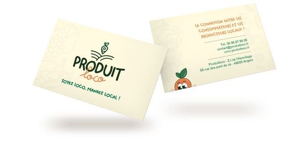 Cartes de visite Produit Loco
