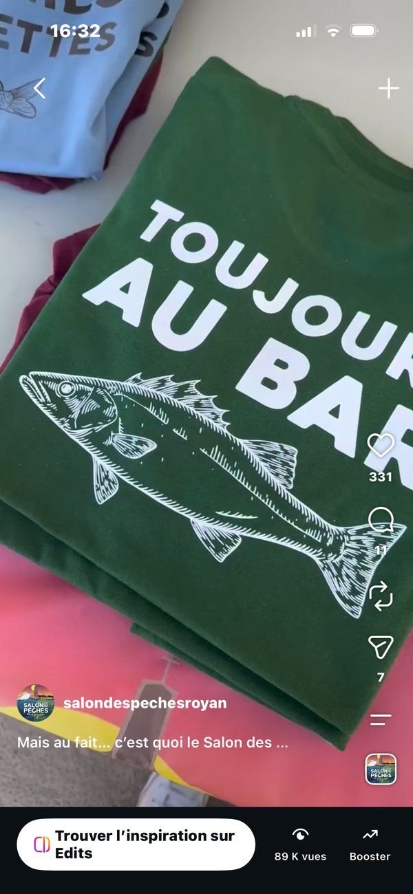 Reel du Salon des Pêches de Royan