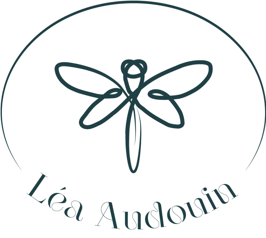 Logo libellule Léa Audouin