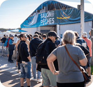 Photo de la foule du samedi